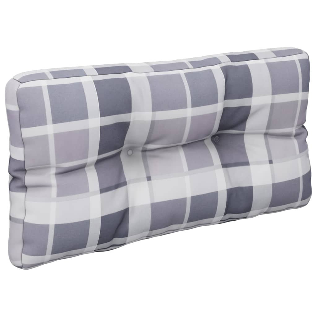 pallehynde 80x40x12 cm stof gråternet