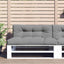 pallehynde 120x40x12 cm stof grå