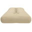 pallehynde 120x40x12 cm stof beige