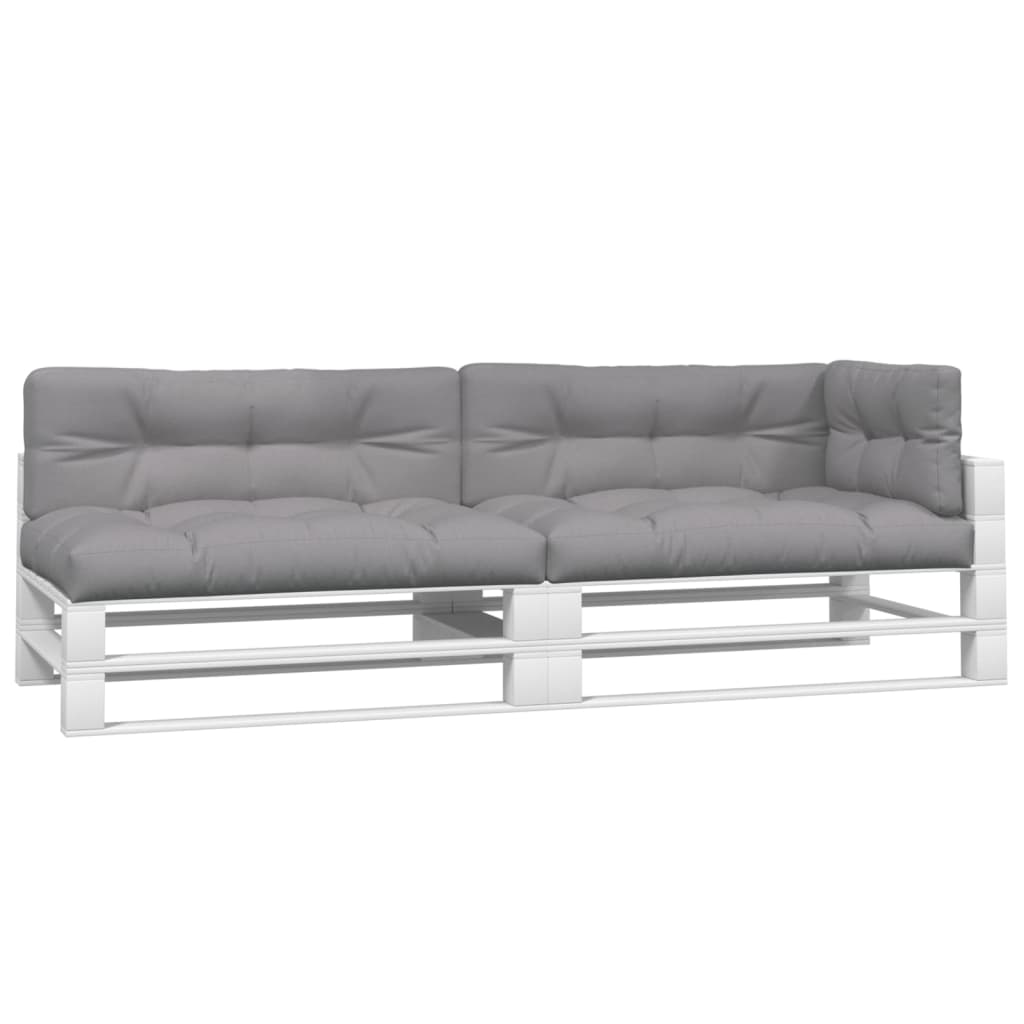 pallehynder 5 stk. stof grå