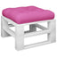 pallehynde 58x58x10 cm oxfordstof pink