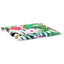 hynder til havestol 4 stk. 40x40x4 cm stof flerfarvet