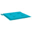 hynder til havestol 4 stk. 40x40x4 cm stof turkis