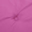 hynder til havestol 6 stk. 50x50x4 cm stof pink
