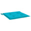 hynder til havestol 6 stk. 50x50x4 cm stof turkis