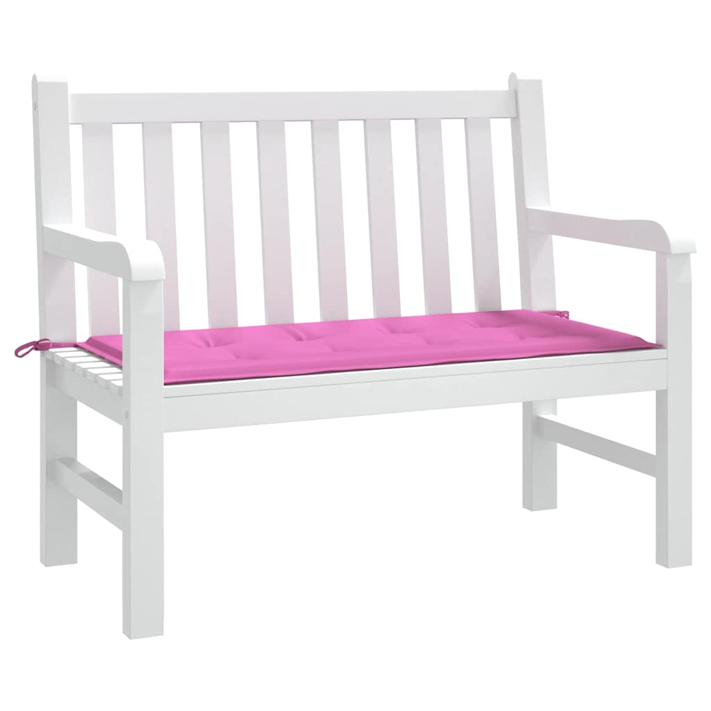 Stolepude Oxford stof Lyserød 100 x 50 x 3 cm