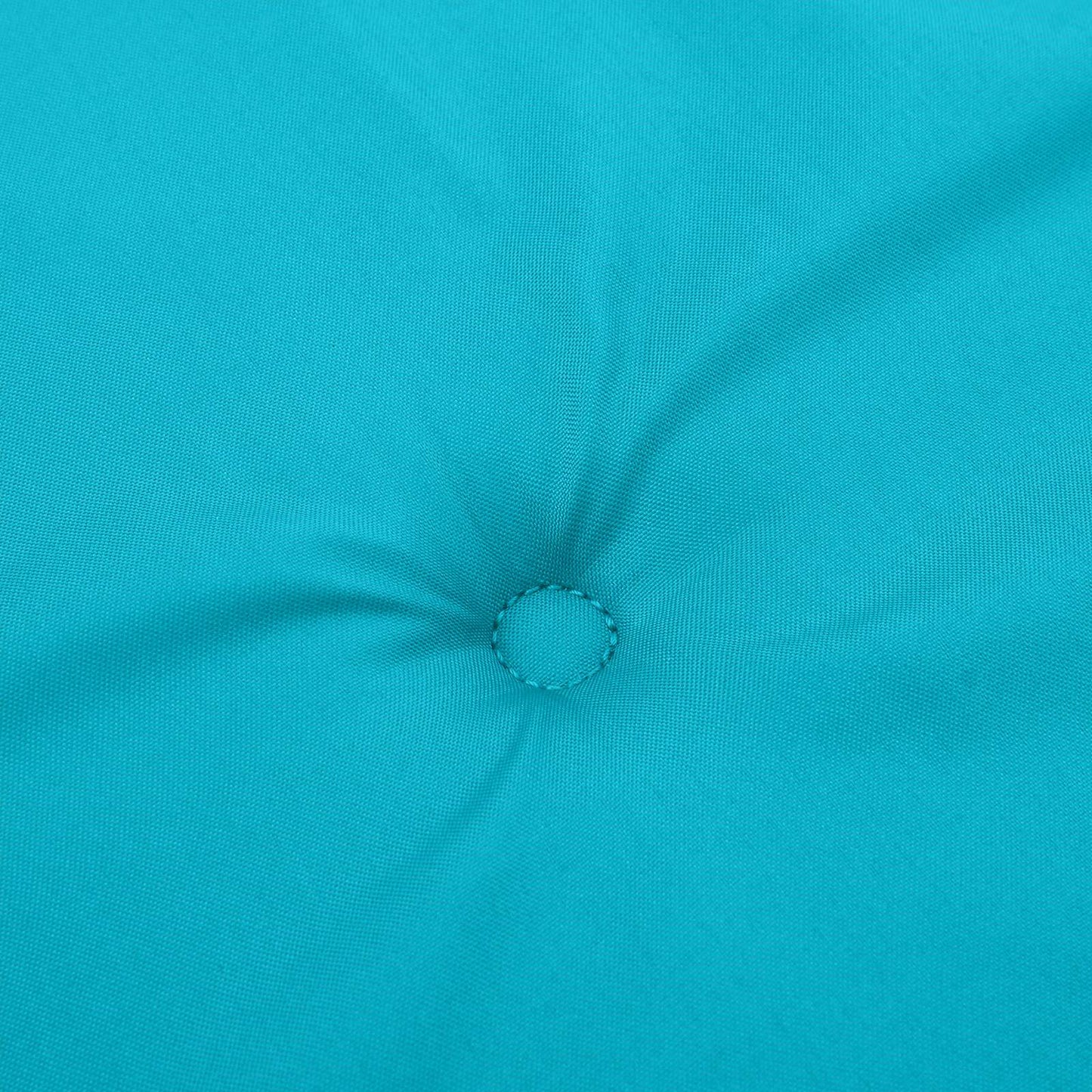 Bænk Pude Oxford stof Turkis 120 x 50 x 3 cm