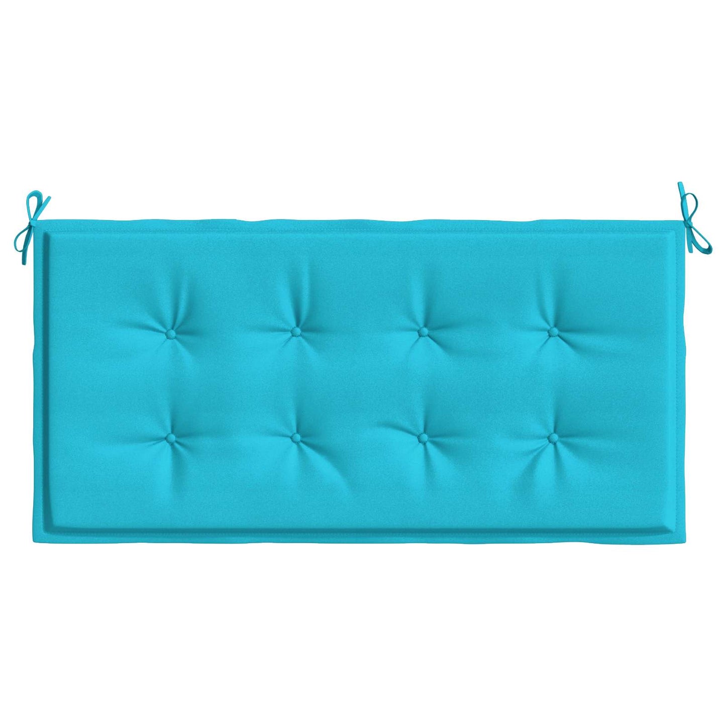 Bænk Pude Oxford stof Turkis 120 x 50 x 3 cm