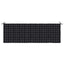 hynde til havebænk 150x50x3 cm oxfordstof ternet sort