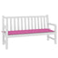 hynde til havebænk 150x50x3 cm oxfordstof pink