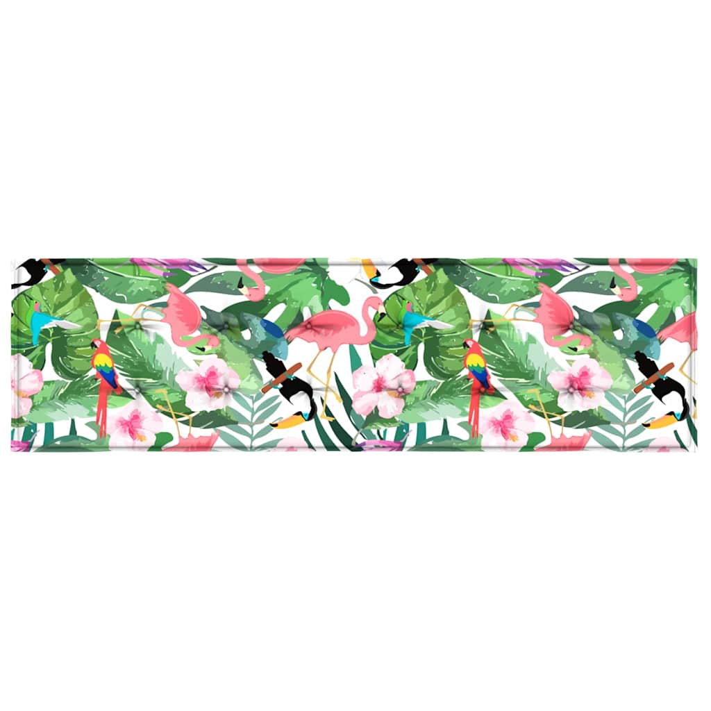 Bænk Pude Oxford stof Flerfarvet 150 x 50 x 3 cm