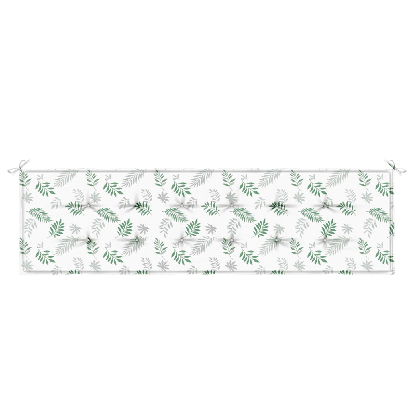 Bænk Pude Oxford stof Bladdesign 150 x 50 x 3 cm