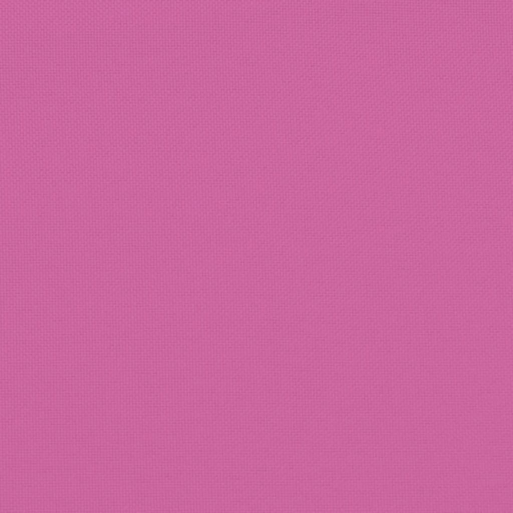 stolehynder m. lav ryg 4 stk. stof pink