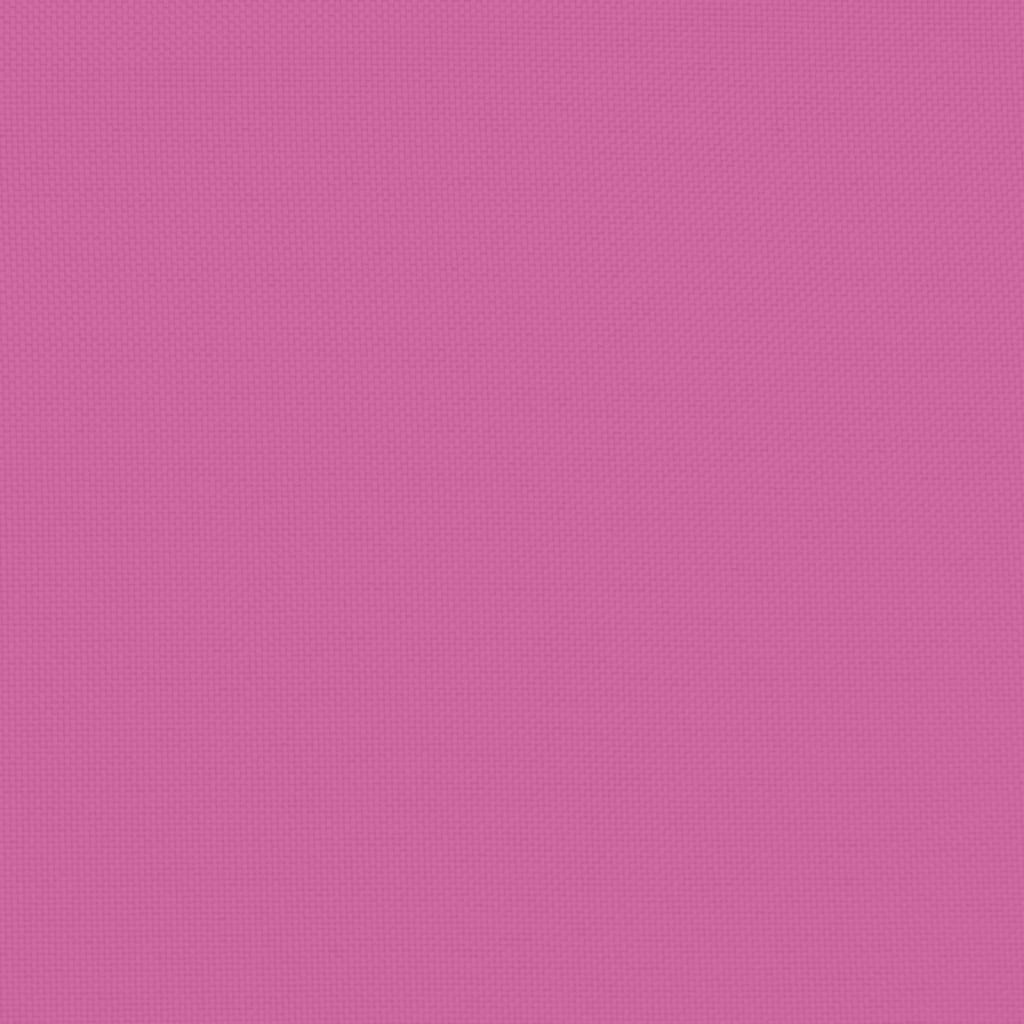 stolehynder m. lav ryg 6 stk. stof pink