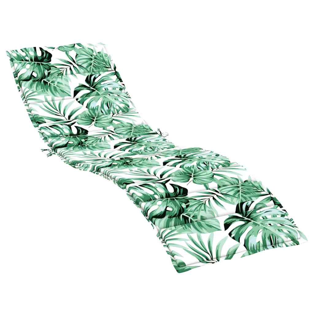 Lounger Pude Blad Bladmønster 200 x 70 x 3 cm Oxford stof