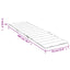 Lounger Pude Blad Bladmønster 200 x 70 x 3 cm Oxford stof
