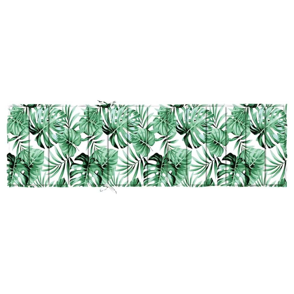 Lounger Pude Blad Bladmønster 200 x 70 x 3 cm Oxford stof
