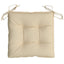 stolehynder 2 stk. 40x40x7 cm oxfordstof beige