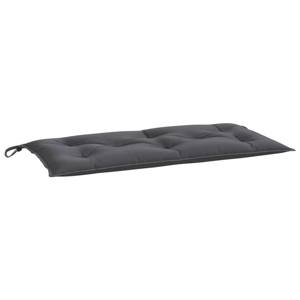 hynde til havebænk 100x50x7 cm oxfordstof antracitgrå