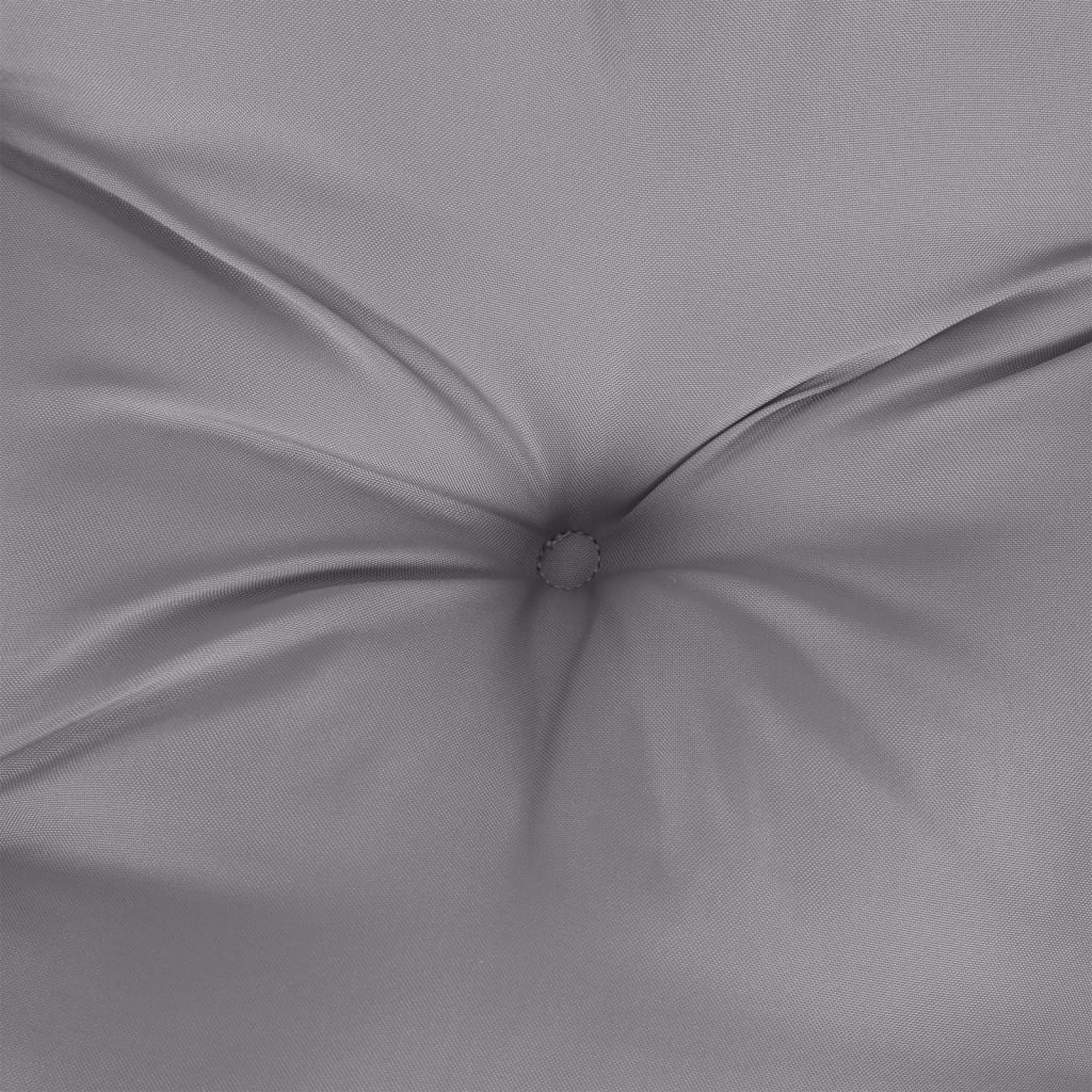 hynde til havebænk 100x50x7 cm oxfordstof grå