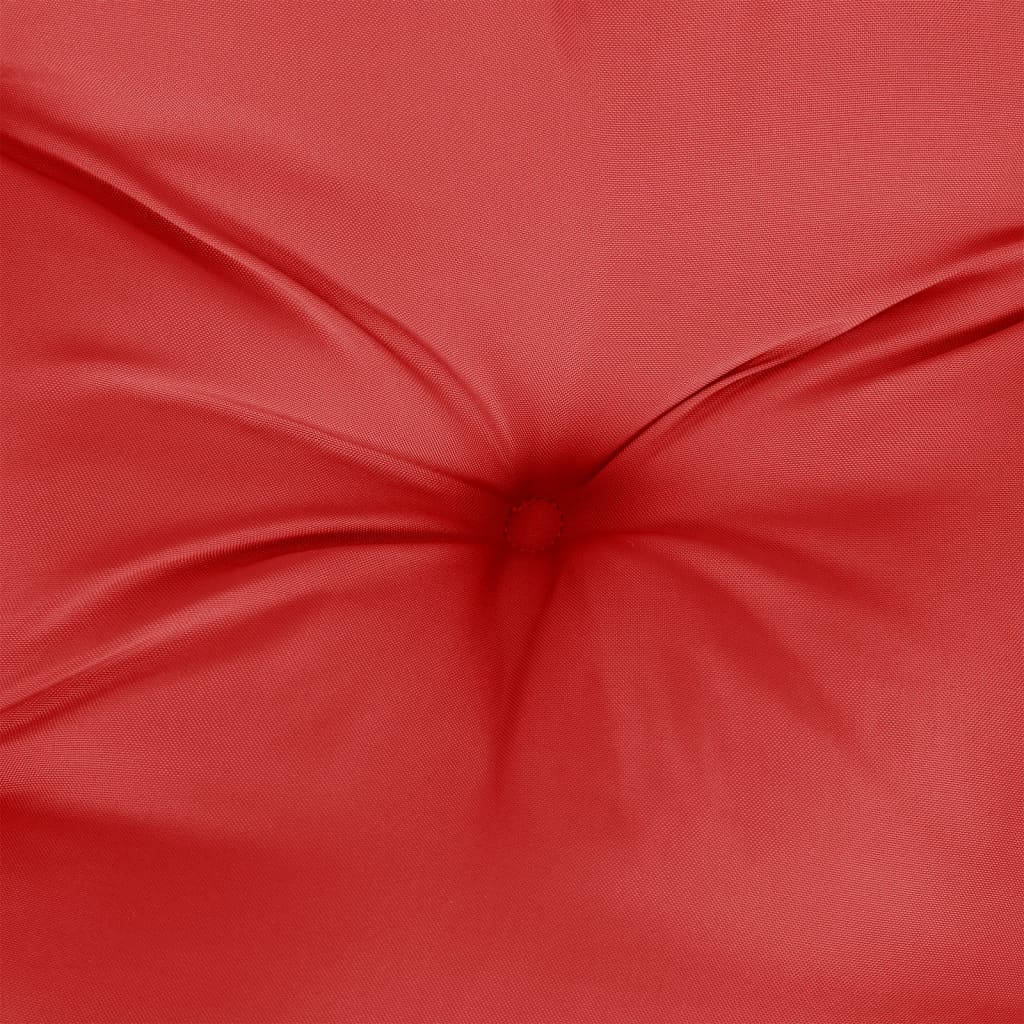hynde til havebænk 100x50x7 cm oxfordstof rød