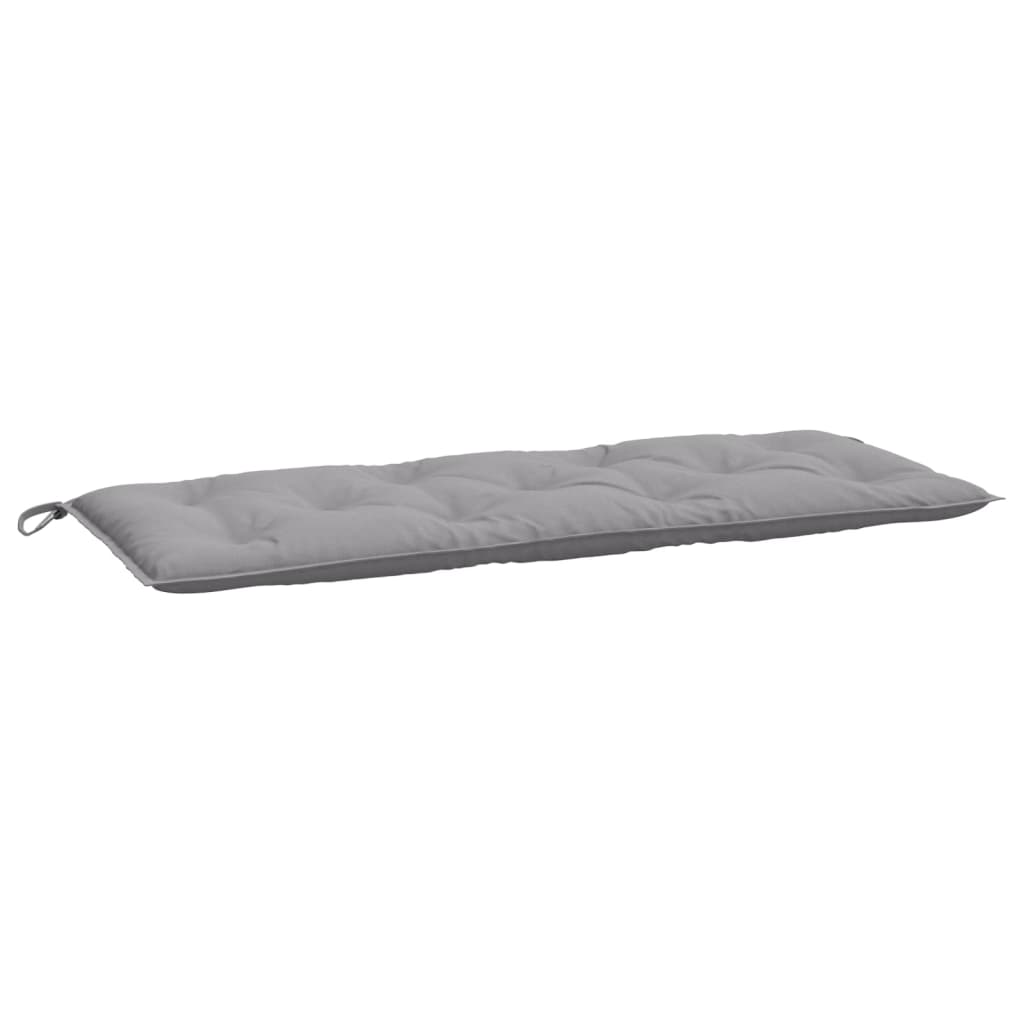 hynde til havebænk 120x50x7 cm stof grå