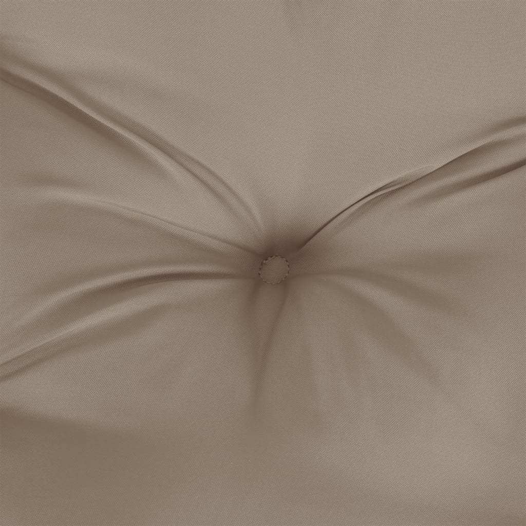 hynde til havebænk 120x50x7 cm oxfordstof gråbrun