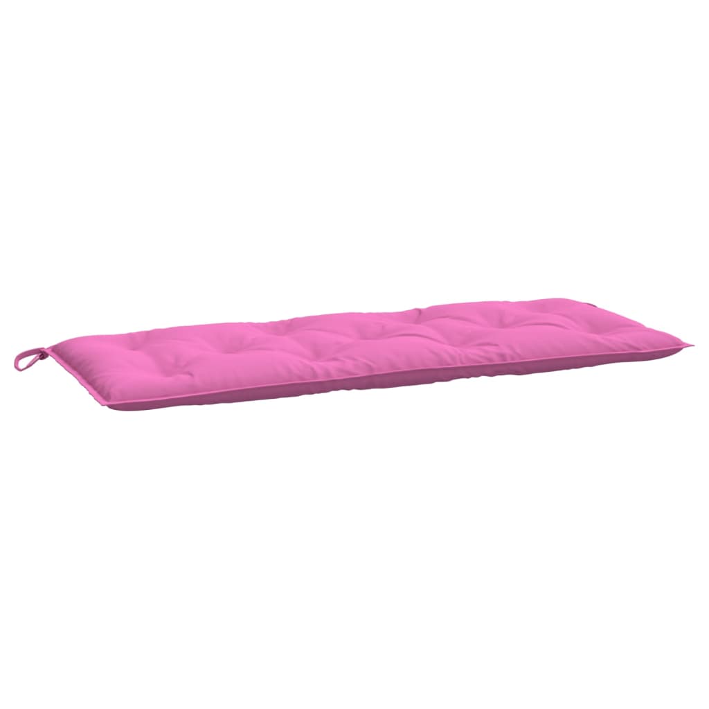 hynde til havebænk 120x50x7 cm stof pink