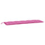 hynde til havebænk 180x50x7 cm oxfordstof pink