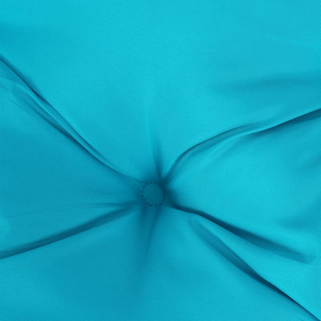 hynde til havebænk 180x50x7 cm stof turkis
