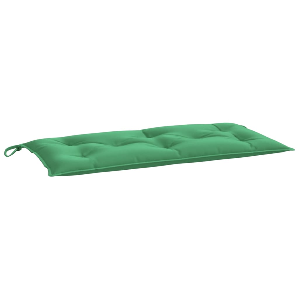 hynder til havebænk 2 stk. 100x50x7 cm oxfordstof grøn