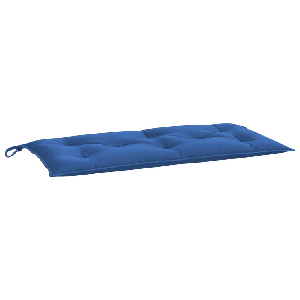 hynder til havebænk 2 stk. 100x50x7 cm oxfordstof kongeblå
