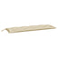 hynder til havebænk 2 stk. 150x50x7 cm oxfordstof beige