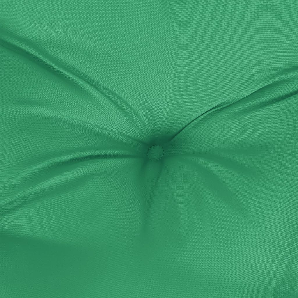 hynder til havebænk 2 stk. 180x50x7 cm oxfordstof grøn