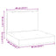 pallehynder 2 stk. oxfordstof cremehvid
