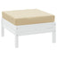 pallehynde 60x60x8 cm oxfordstof beige