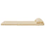 hynder til Adirondack-stol 2 stk. oxfordstof beige