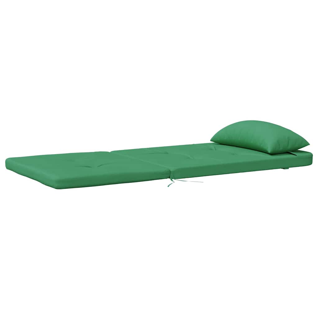 Stolehynder Ensfarvet 2 pcs Grøn 58 x 77 x 4,5 cm Oxford stof