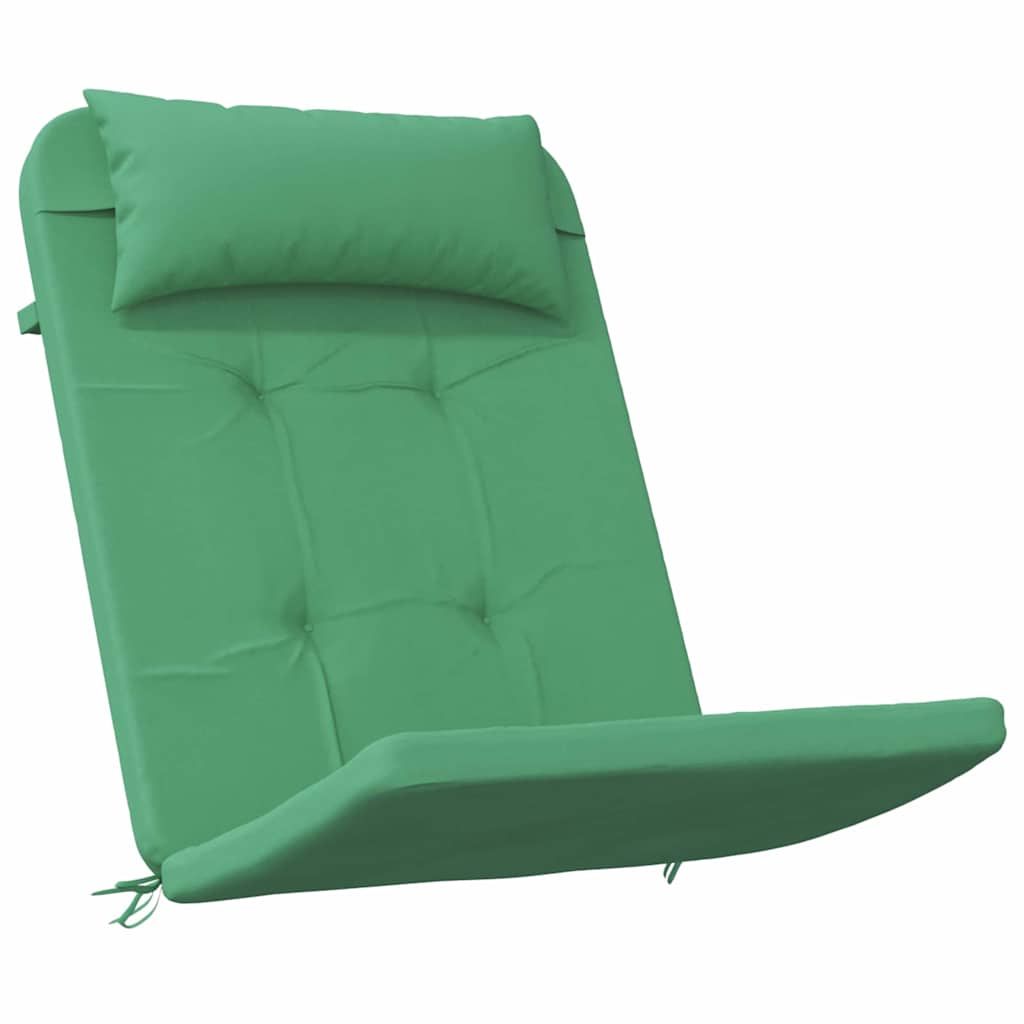 Stolehynder Ensfarvet 2 pcs Grøn 58 x 77 x 4,5 cm Oxford stof