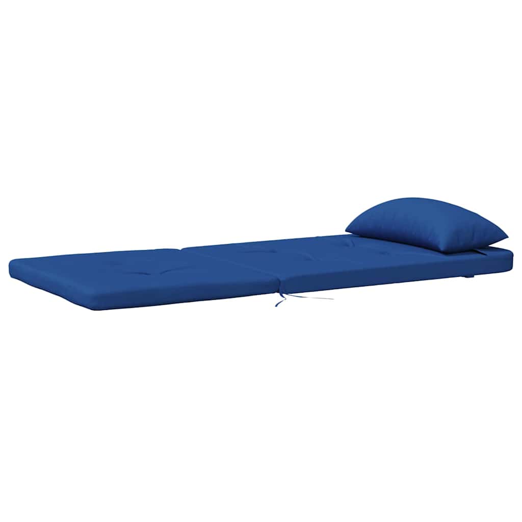 Stolehynder Ensfarvet 2 pcs Blå 58 x 77 x 4,5 cm Oxford stof