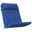 Stolehynder Ensfarvet 2 pcs Blå 58 x 77 x 4,5 cm Oxford stof