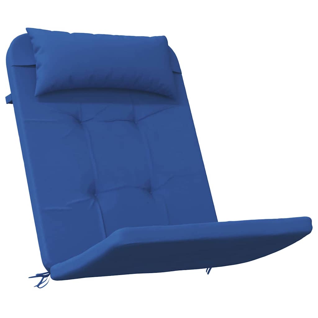 Stolehynder Ensfarvet 2 pcs Blå 58 x 77 x 4,5 cm Oxford stof