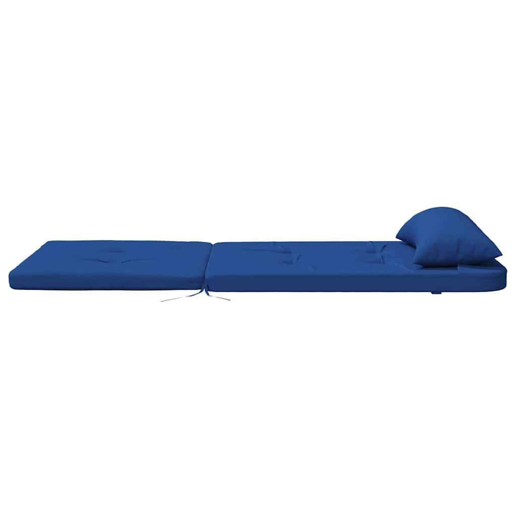Stolehynder Ensfarvet 2 pcs Blå 58 x 77 x 4,5 cm Oxford stof