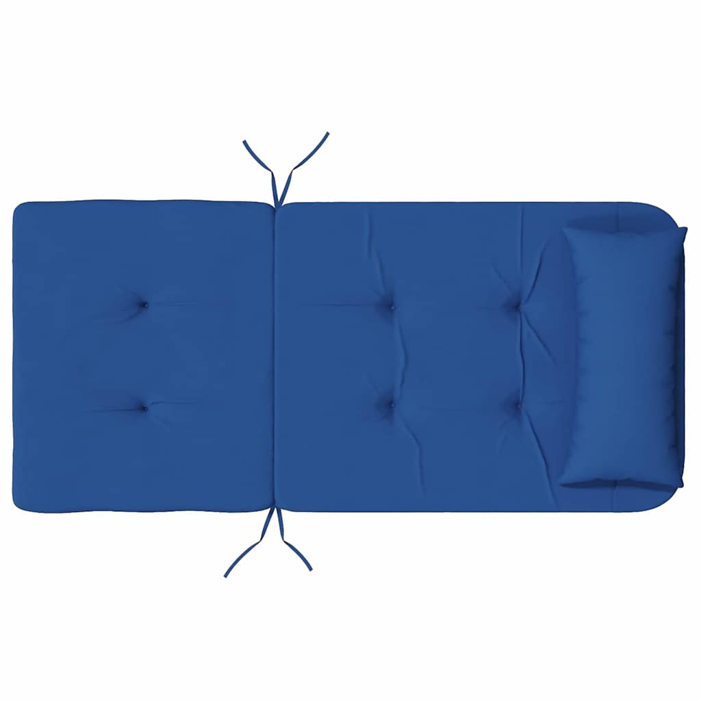 Stolehynder Ensfarvet 2 pcs Blå 58 x 77 x 4,5 cm Oxford stof