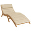 hynde til liggestol 180x60x4 oxfordstof beige