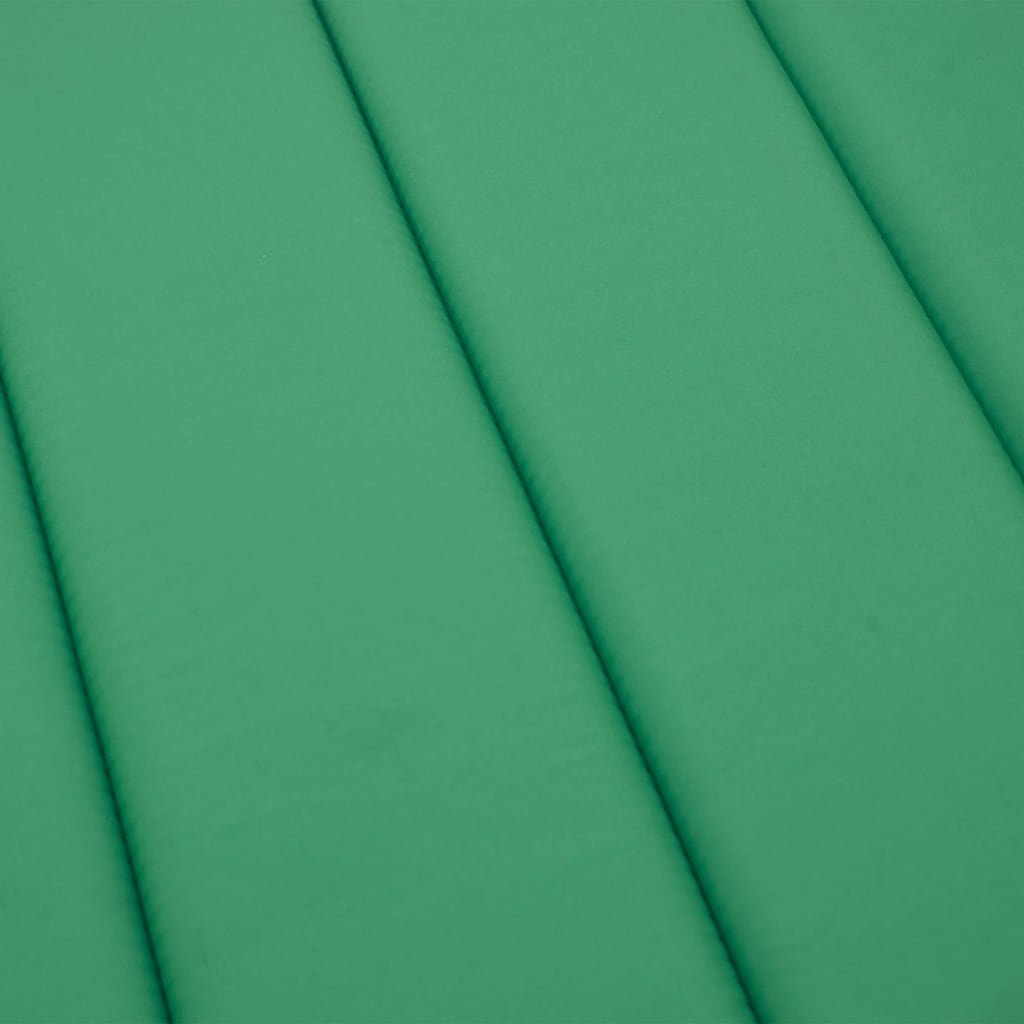 hynde til liggestol 180x60x4 cm oxfordstof grøn