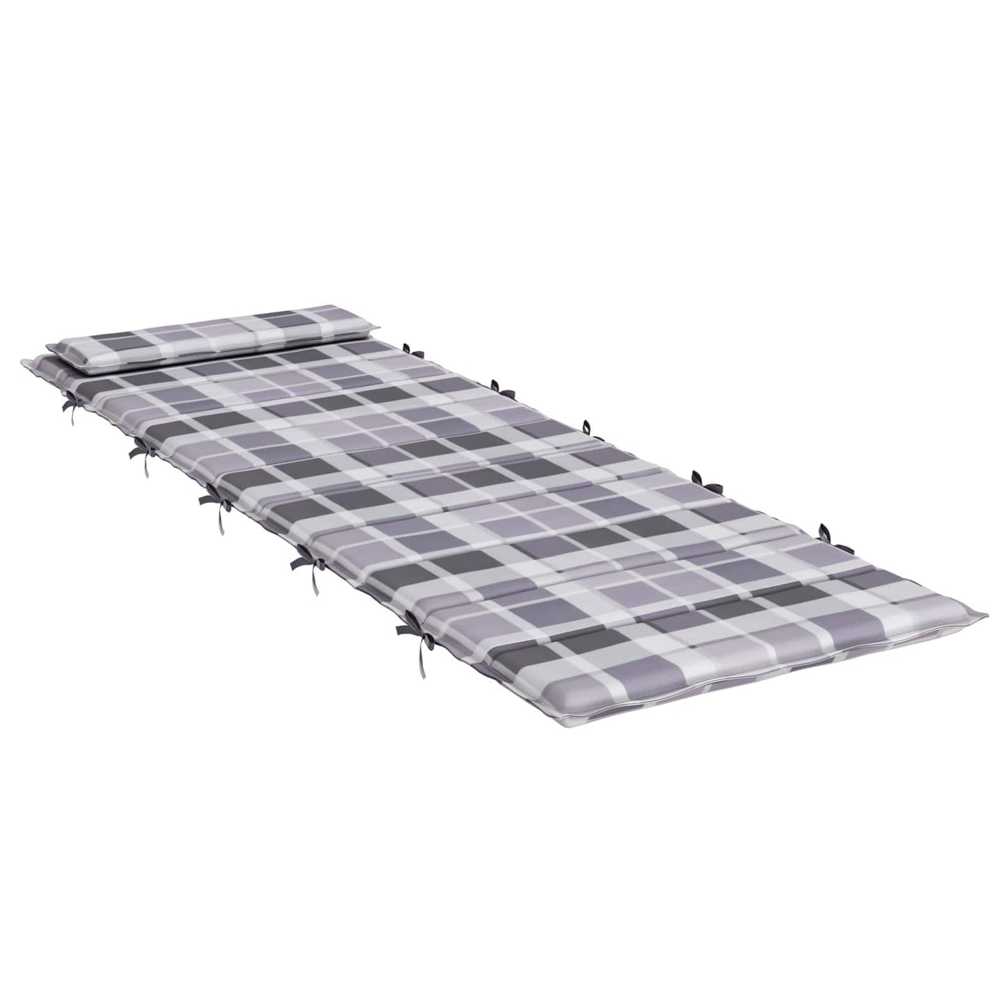 Solseng Pude Grå 178 x 60 x 4 cm Oxford stof