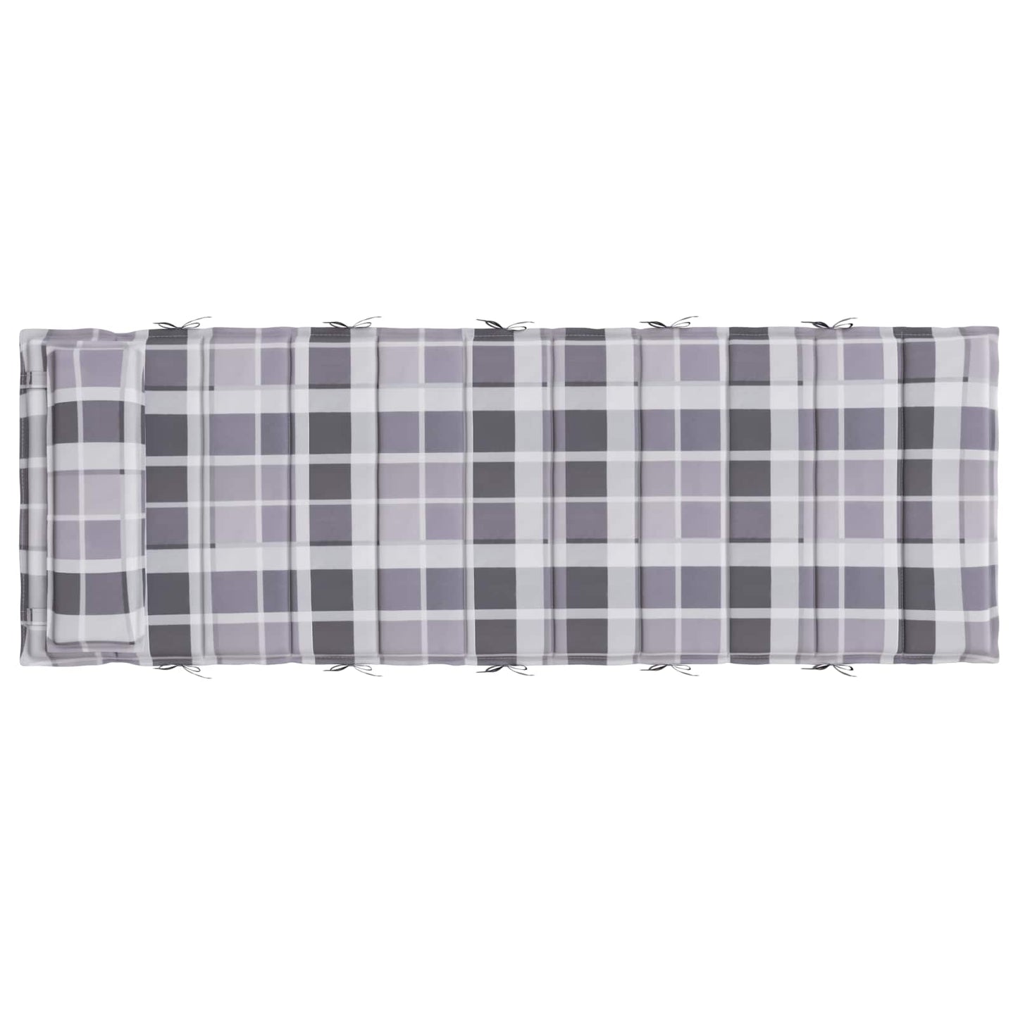 Solseng Pude Grå 178 x 60 x 4 cm Oxford stof
