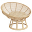 rund hynde Ø60x11 cm oxfordstof beige