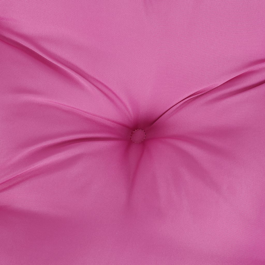 rund hynde Ø100x11 cm oxfordstof pink
